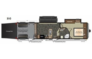 2014 Keystone RV Fuzion 310