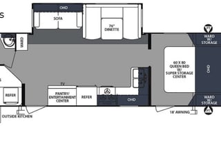 2018 Forest River RV Surveyor 287BHSS