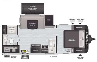 2021 Bullet Premier - 23RB - 1/2 Ton Towable
