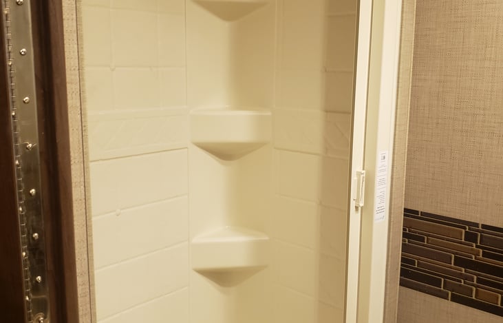 different angle of shower