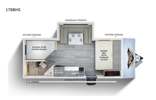 2019 Forest River RV Wildwood FSX - Kansas 178BHS