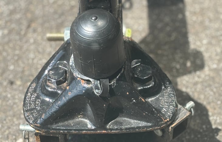 This is the trailer hitch that will go into your trailer hitch receiver.  You must have a hitch receiver on your vehicle
