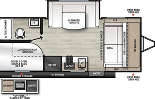 Family Bunkhouse Travel Trailer