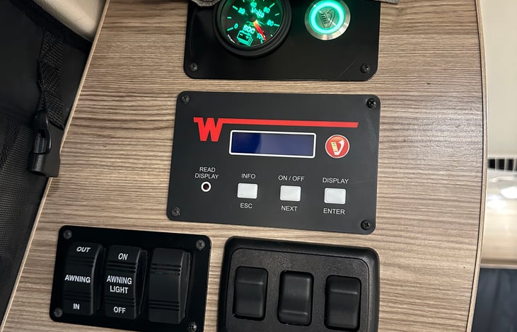 Electrical command center and light switches