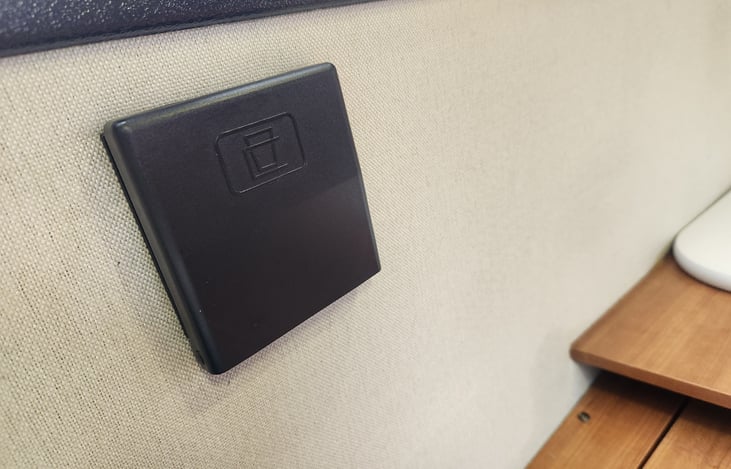 Cupholders throughout.