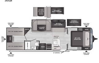2021 Keystone Travel Trailer - Sleeps 8