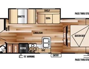 Forest River RV Wildwood X-Lite 262BHXL