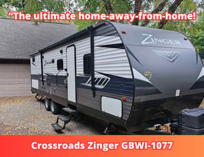 CrossRoads RV Zinger ZR290KB