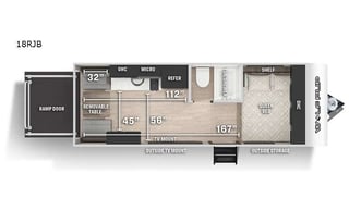 2021 Forest River RV Cherokee Wolf Pup Black Label 17JGBL