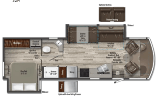 2022 Winnebago Sunstar 32M
