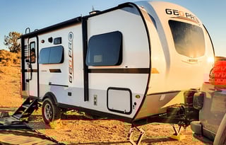 Upgraded Boondocking System!  Geopro 19FBS Rental!