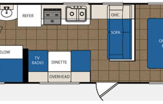 2013 Prime Time RV Avenger 26BH