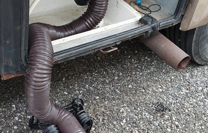 For ur waste tank hook up