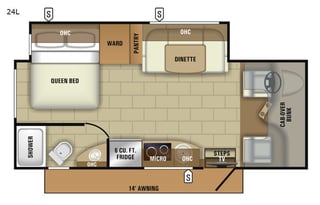 2019 Entegra Coach Qwest 24L