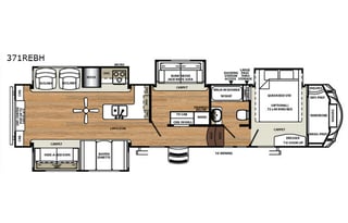 2018 Forest River RV Sierra 371REB