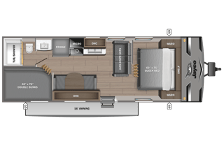 Like New 2023 Jayco Jay Flight Bunkhouse Camper