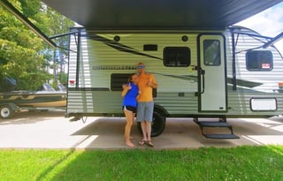 The Buckley family friendly camper rental