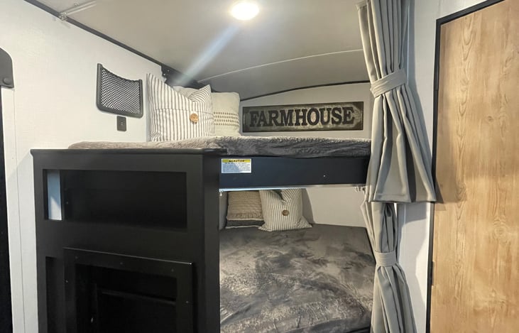 Double over Double bunk beds