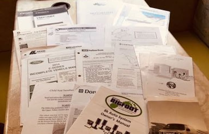 All kinds of reading material