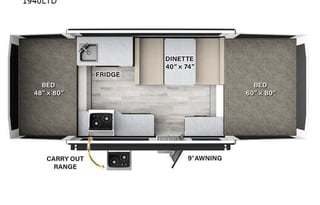 2024 Forest River RV FRRV Rockwood 1940 LTD