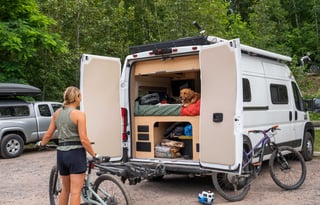 VanLife Promaster - Max Storage & Amenities