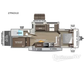 Forest River RV Cherokee Wolf Pack 27PACK10