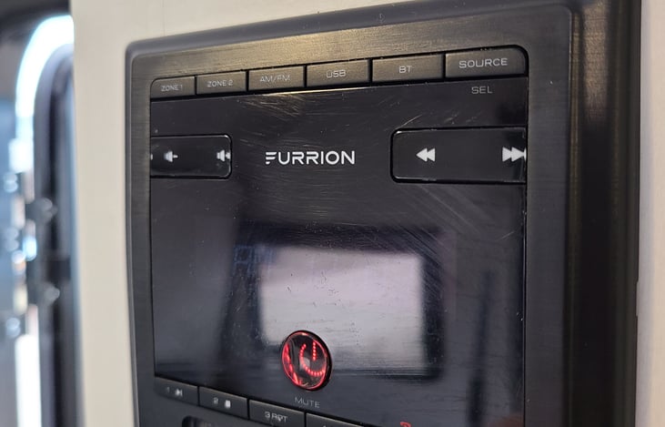 AM/FM Radio, or plug in your own device using Aux, USB, or HDMI. Indoor and outdoor speakers.
