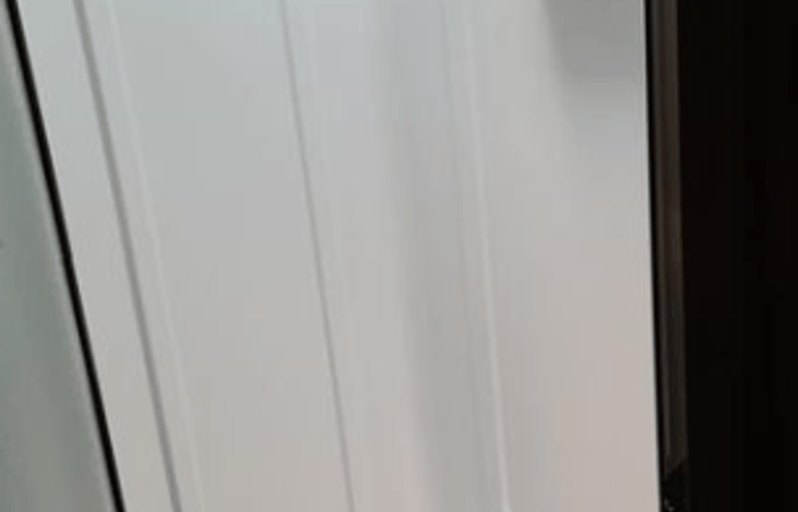 Small shower area available.