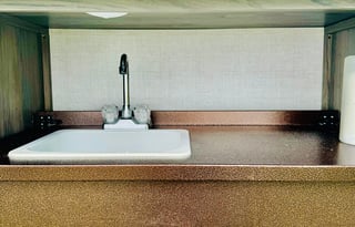 HOME-ON-THE-WHEEL spacious travel trailer