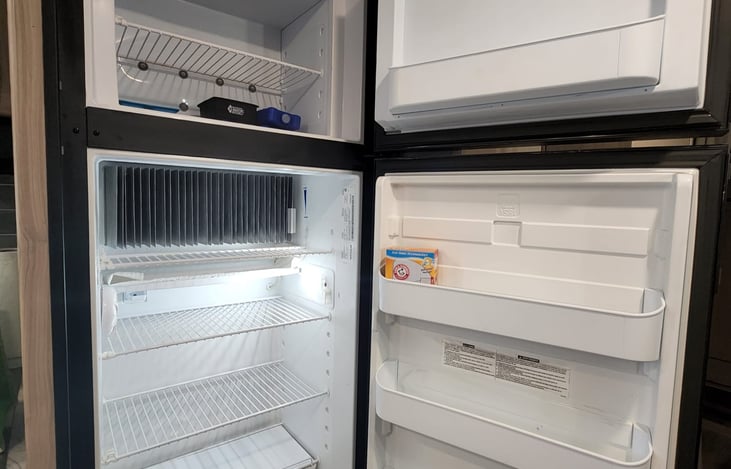 Fridge and Freezer