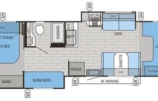 2015 Jayco Greyhawk 31FS ** BUNKHOUSE**