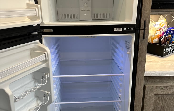 Large fridge and freezer