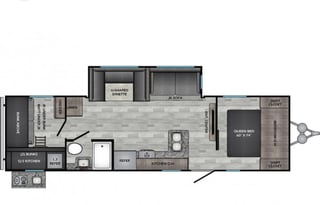 2021-Zinger 2 Bedroom/Bunkhouse/Outside Kitchen