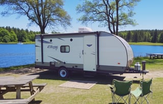 Meet Judy, she tows easy and sleeps 5 comfortably!
