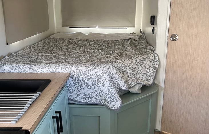 Upgraded queen mattress with basic linens, ensuring you rest well on your vacation!