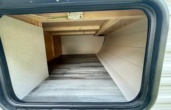 Storage on the outside of the unit.