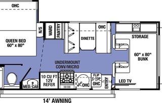 2022 Forest River RV Sunseeker LE 2251 Ford R1056