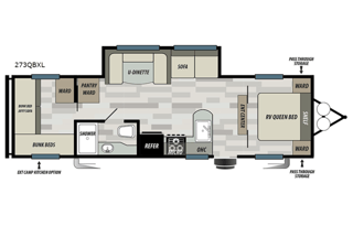 2018 Forest River Cruise Lite- Sleeps 9