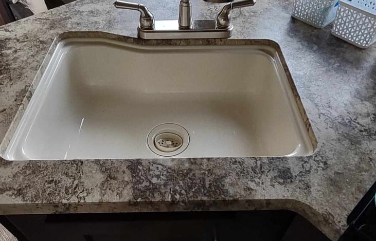 large kitchen sink