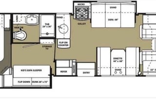 2015 RV Forest River RV Forester