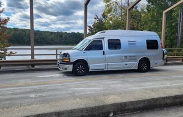 Stopped for a view at the lake