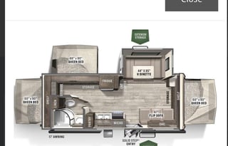 “The Rollicking Retreat” 2022 Forest River RV Flagstaff Shamrock 233S