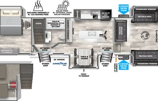 2022 Forest River RV Wildwood Heritage Glen 378FL