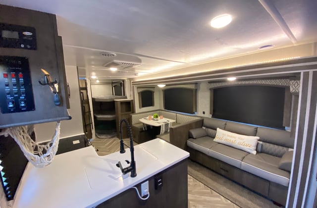 Travel trailer: Camp EZ In Our Fully Loaded Forest River EVO 2700!