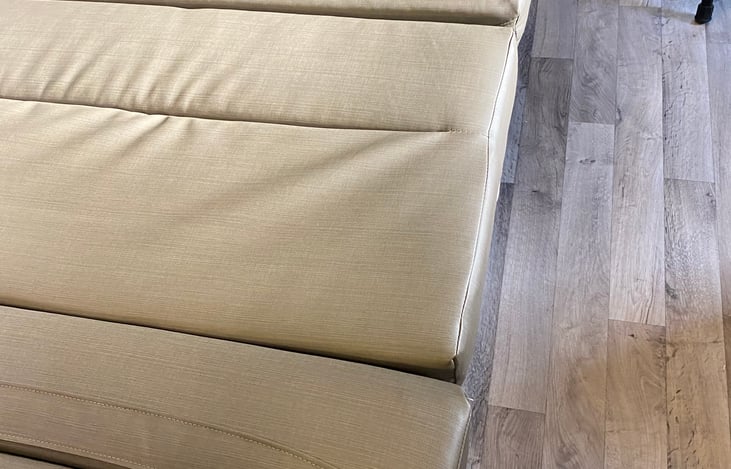 dinette down for sleeping