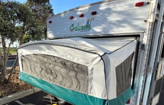 Cabana in the Oasis- Hybrid Tent Travel Trailer