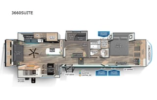 Adventure Awaits - Arctic Wolf Suite 3660