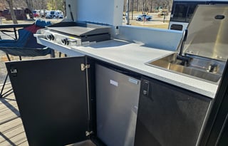 Bunkhouse with a Patio!