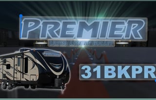 2018 Keystone RV Premier Ultra Lite 31BKPR