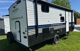 Aaron's 2026 Springdale 18' bunkhouse